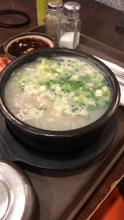 Riviera Restaurant - Oxbone soup with beef - Korean Near Me - Torrance, California