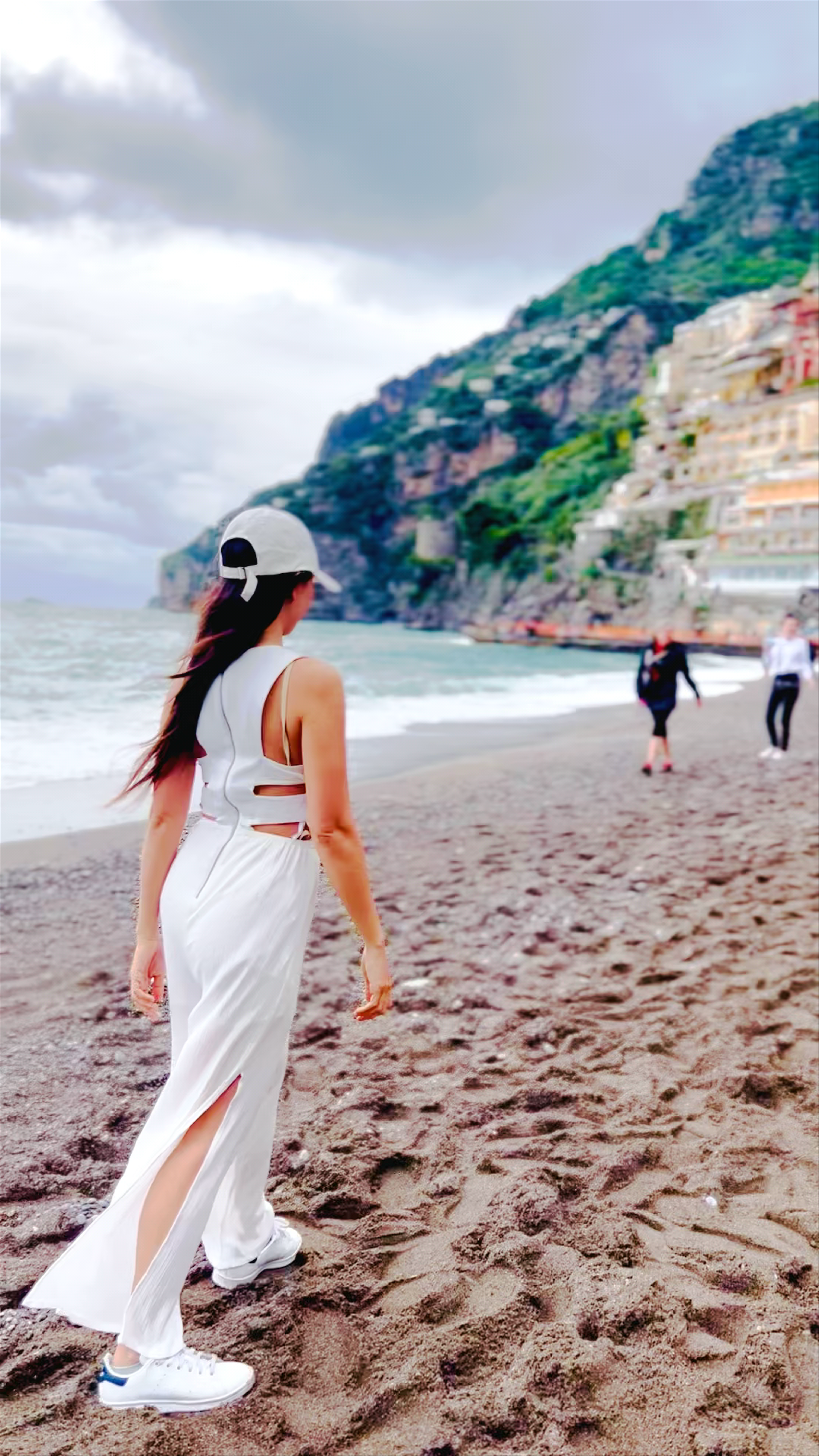 Strolling Along Positano Beach — Amalfi Coast Serenity