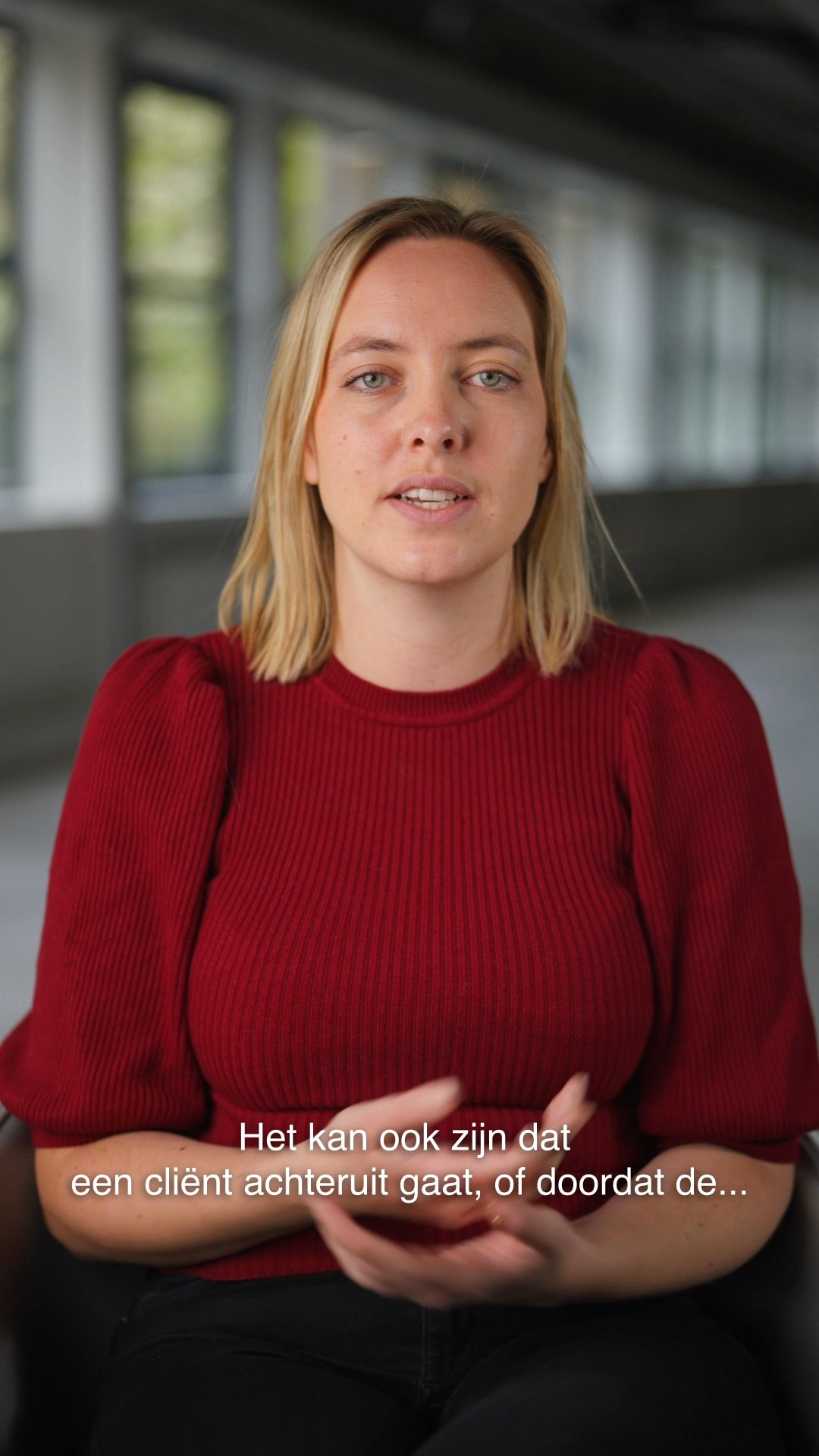 Nina over de beslutvorming rondom opschalen