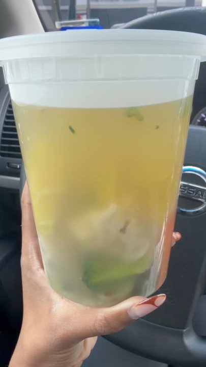 Duck n Bao - Large Wonton Soup (A lot more soup than wonton) - Szechuan Near Me - Cypress, Texas