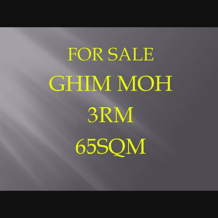 undefined of 699 sqft HDB for Sale in 6 Ghim Moh Road