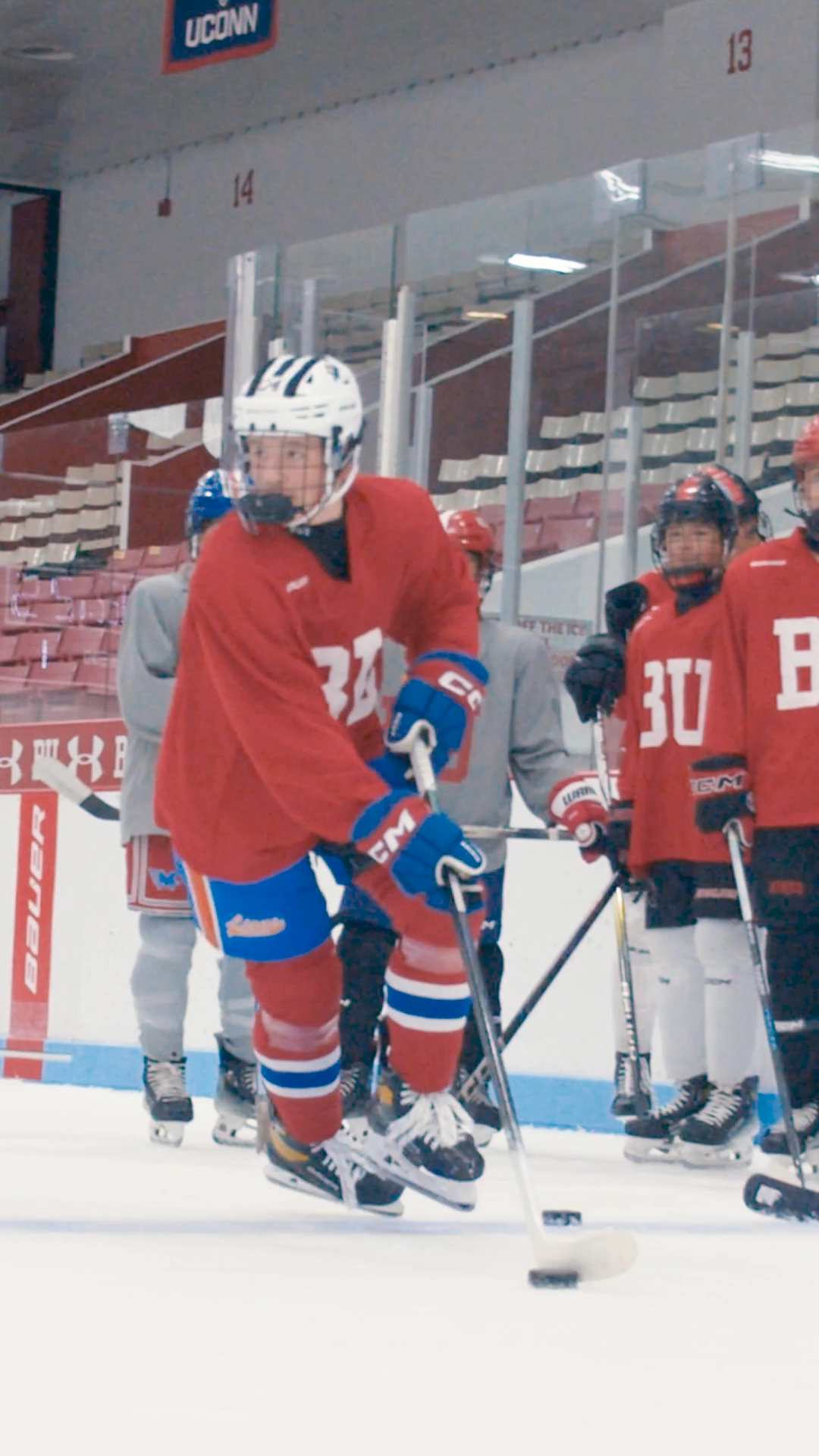 Matthew Radoslovich: Training Highlights from BU Hockey Camp 2025