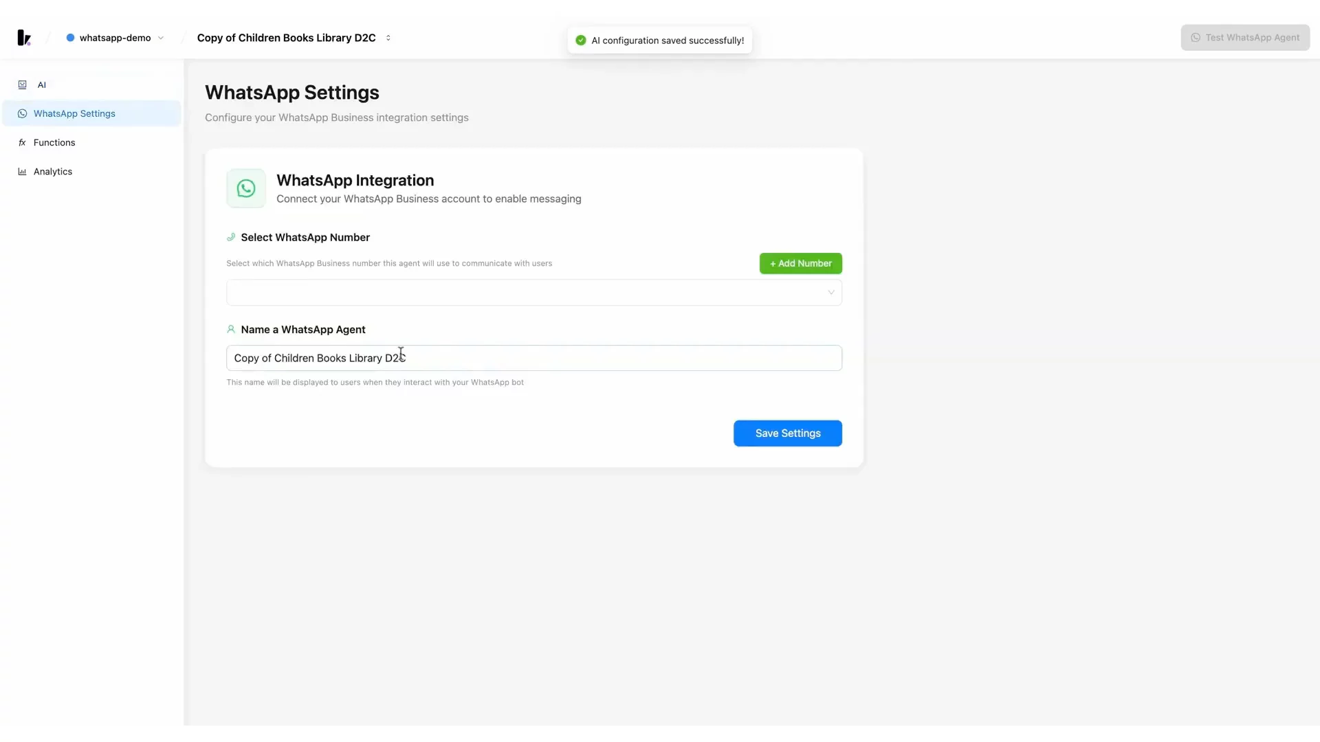 Kipps AI WhatsApp Agent image 1