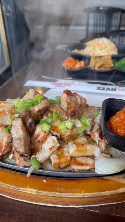 ZZAN - Ordered the pork belly , good size meal definitely could share with someone. - Korean Near Me - San Francisco, California