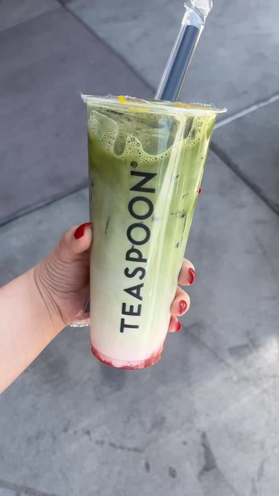Teaspoon - Matcha Royale - Strawberry - Bubble Tea Near Me - Las Vegas, Nevada