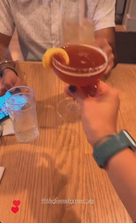 The Foundry Rose - We ordered a paper plane and a Dark'N'Stormy - Cafes Near Me - Cold Spring, New York