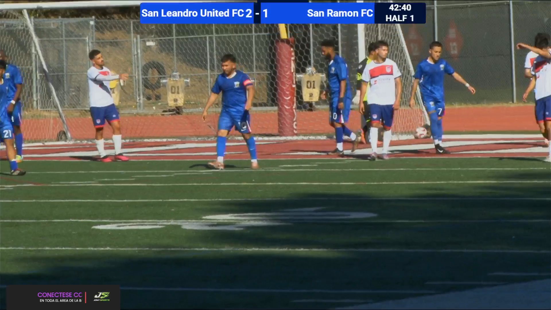 San Leandro United FC vs San Ramon FC Semifinals of UPSL