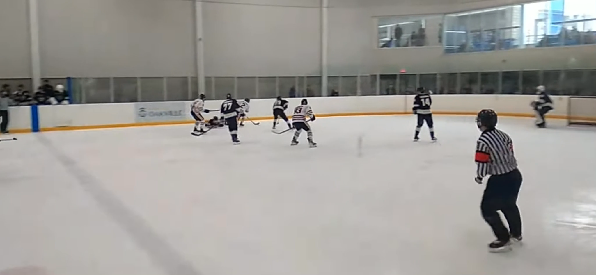 Hamilton Steel U18 AAA: Hit in the Defensive Zone