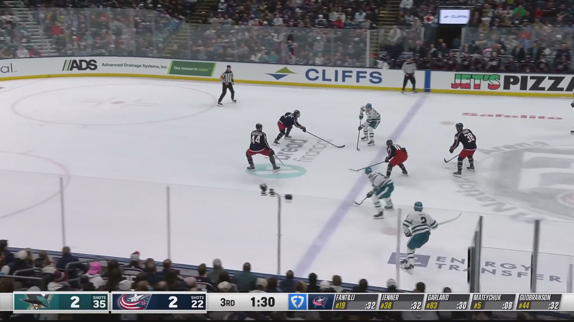Macklin Celebrini Scores, Then Records 100th NHL Assist on Chernyshov's GWG · Mar. 28, 2026