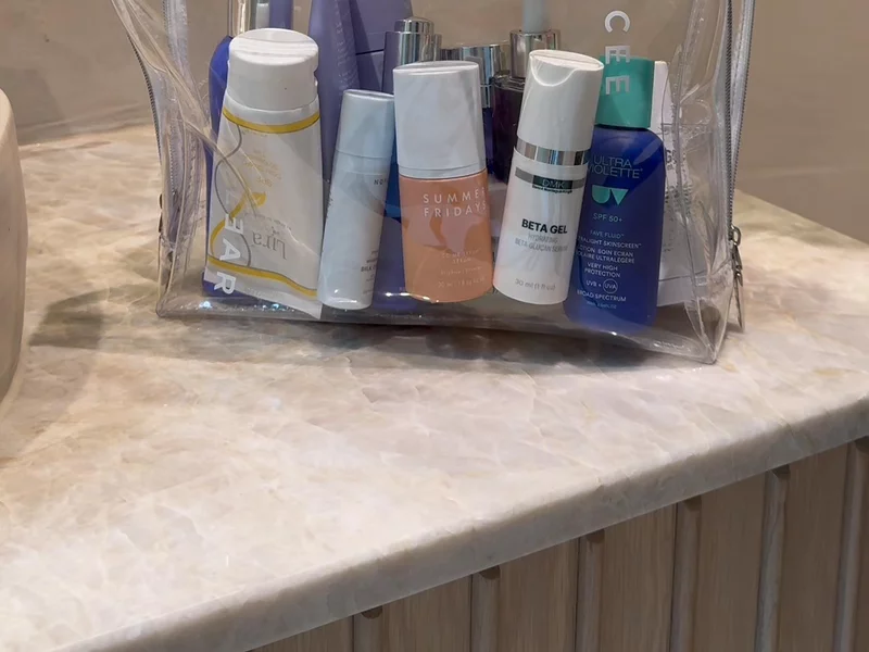 Cee Clear Cosmetic Bag