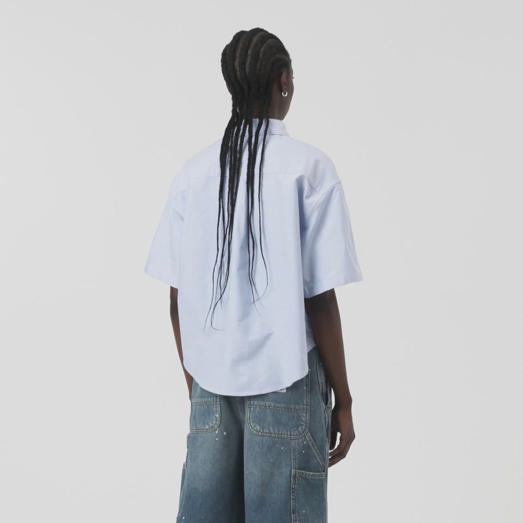 Model wearing a Carhartt WIP Women's Kaia Shirt