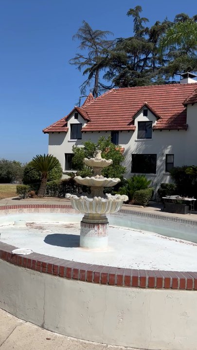 Pyrenees Castle - Front entrance. - Landmarks & Historical Buildings Near Me - Alhambra, California