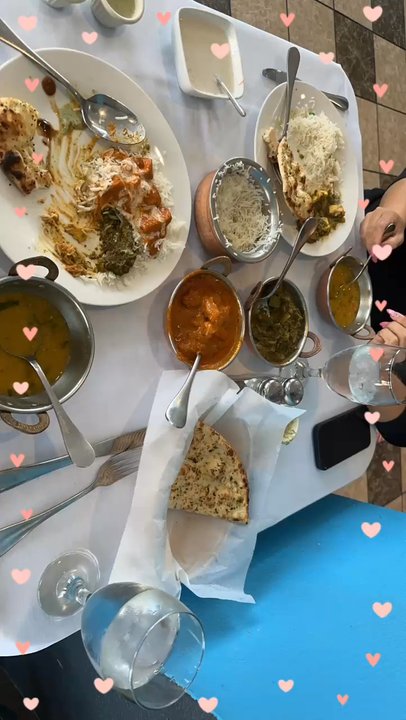 New Kathmandu Kitchen - Not best photo. We started eating already. - Himalayan/Nepalese Near Me - Sacramento, California