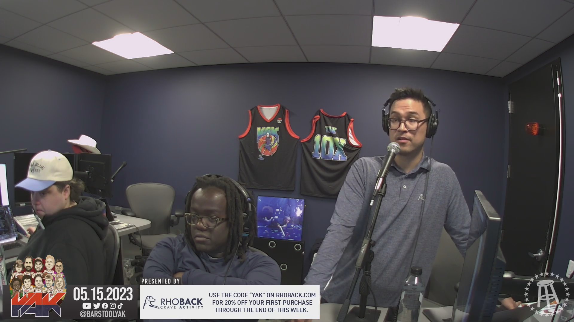 The Yak Goes Rollerskating Barstool Sports