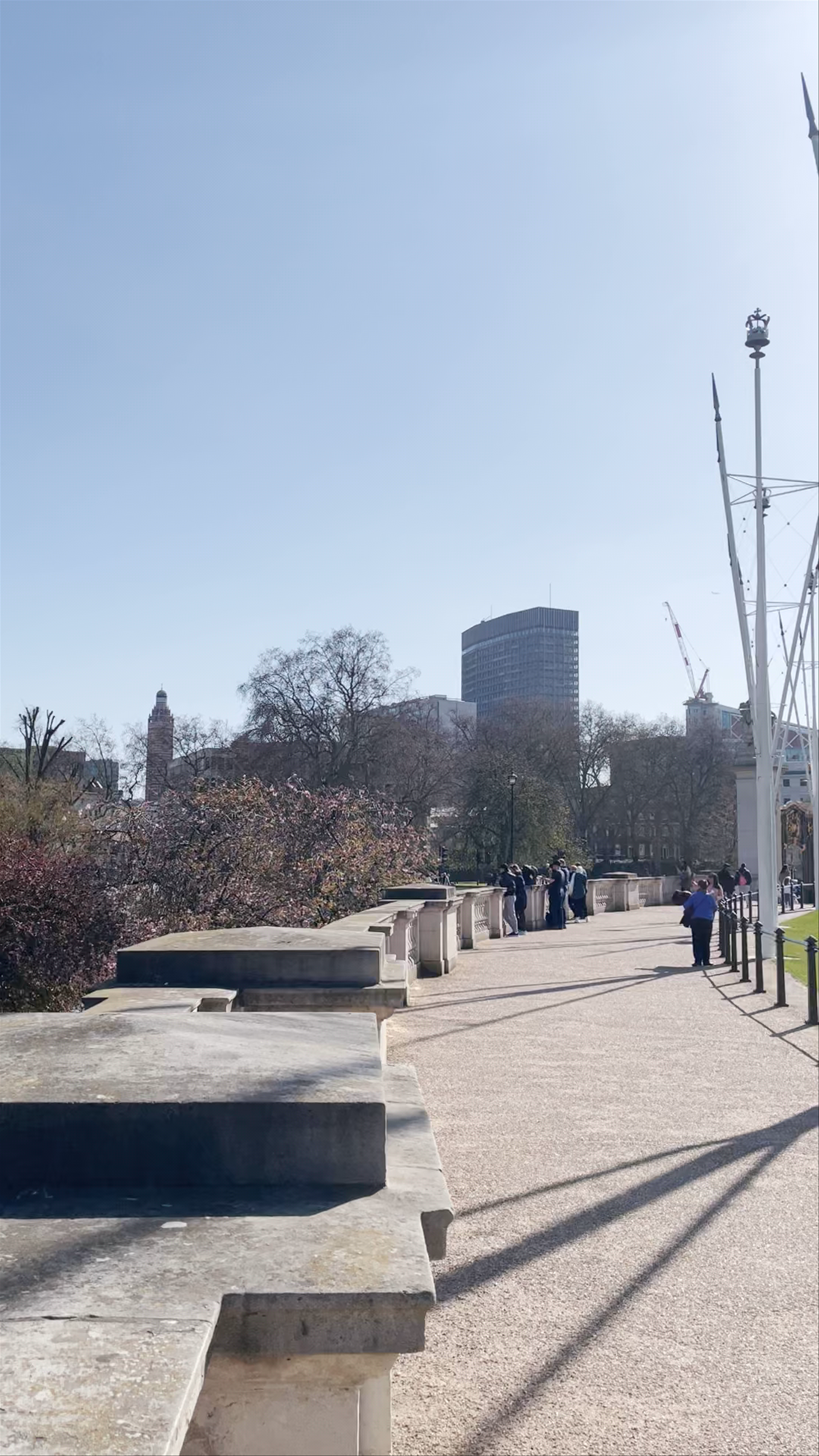 Springtime Majesty at Buckingham Palace Gardens, London