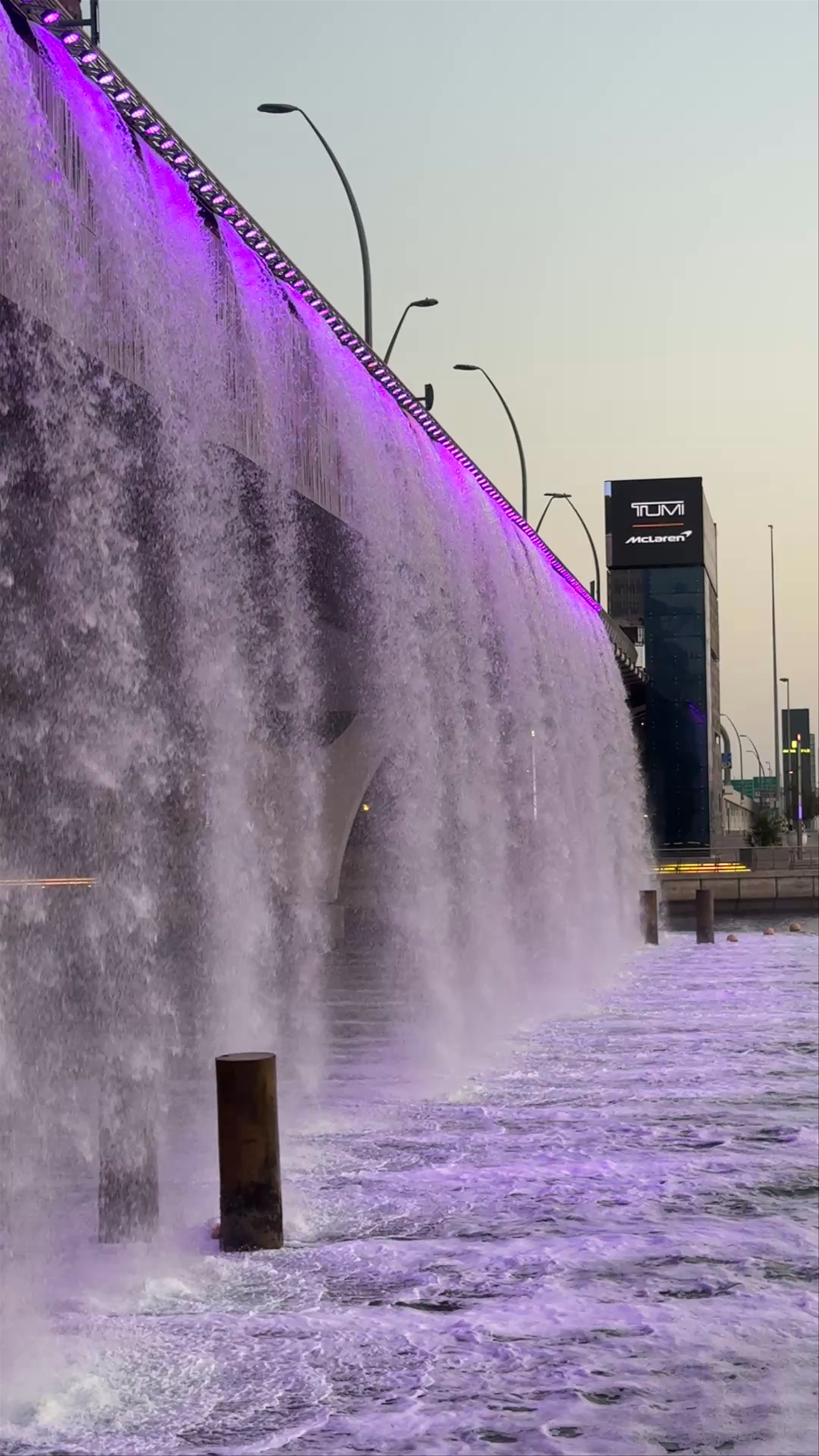 MAGICAL WATER FOUNTAINS - Al Amal Street - Business Bay - Dubai - United Arab Emirates