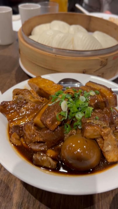 Dinesty Dumpling House - Pork belly and tofu - Chinese Near Me - Vancouver, British Columbia