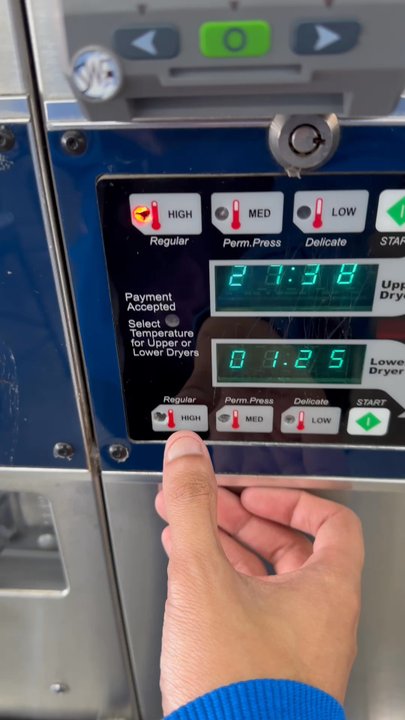 Lolas Laundry - Bottom dryers don't work. Green light is on so there's payment but the bottom dryers will not turn on. - Laundry Services Near Me - Millbrae, California