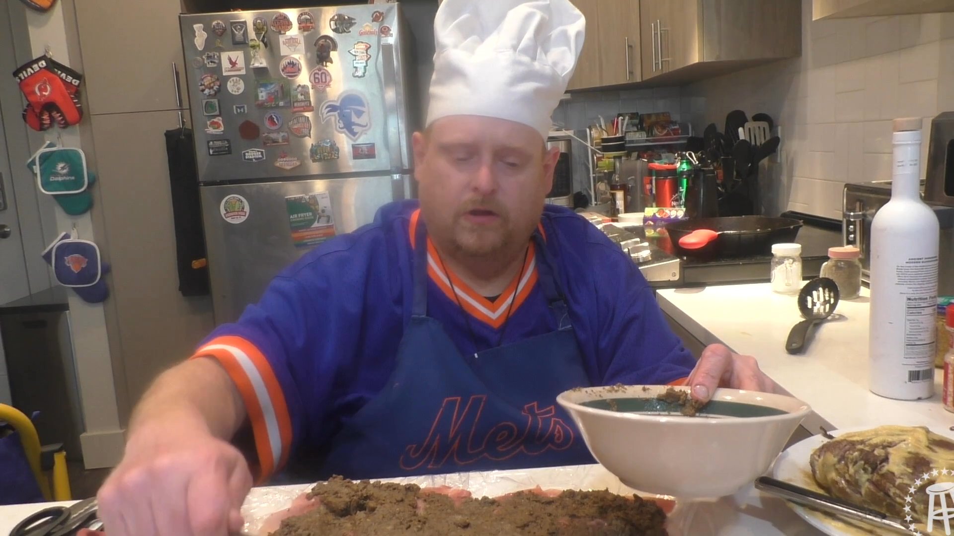Tank Cooks Beef Wellington
