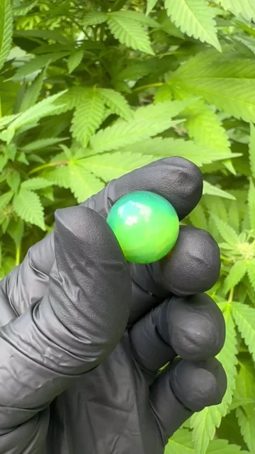 Preview pic of 16mm Gaia Green Opal Marble