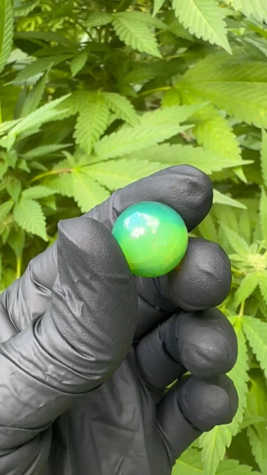 Preview pic of 16mm Gaia Green Opal Marble