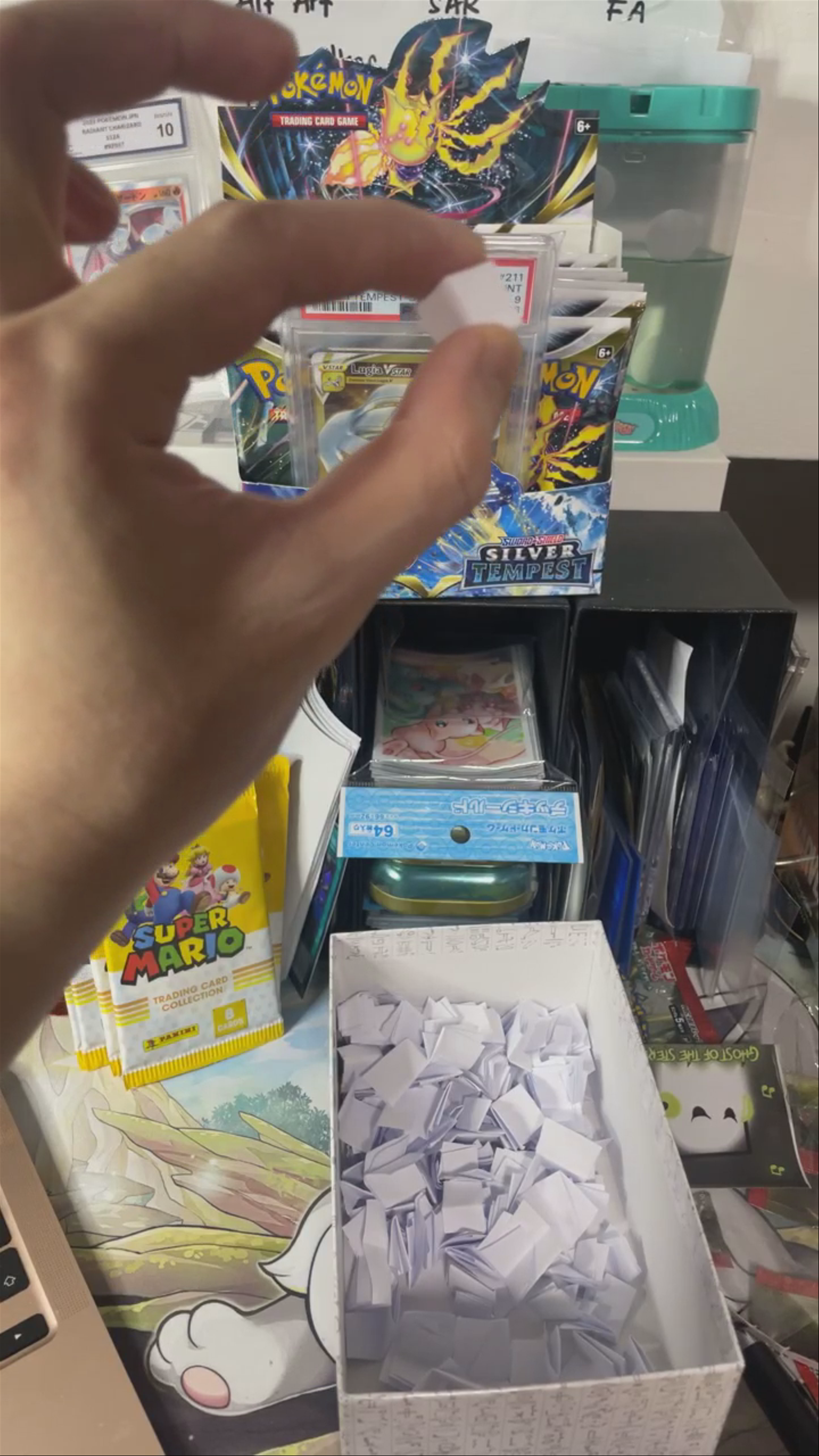 Gold Lugia Vstar slab GIVVY 🍀🤩🍀