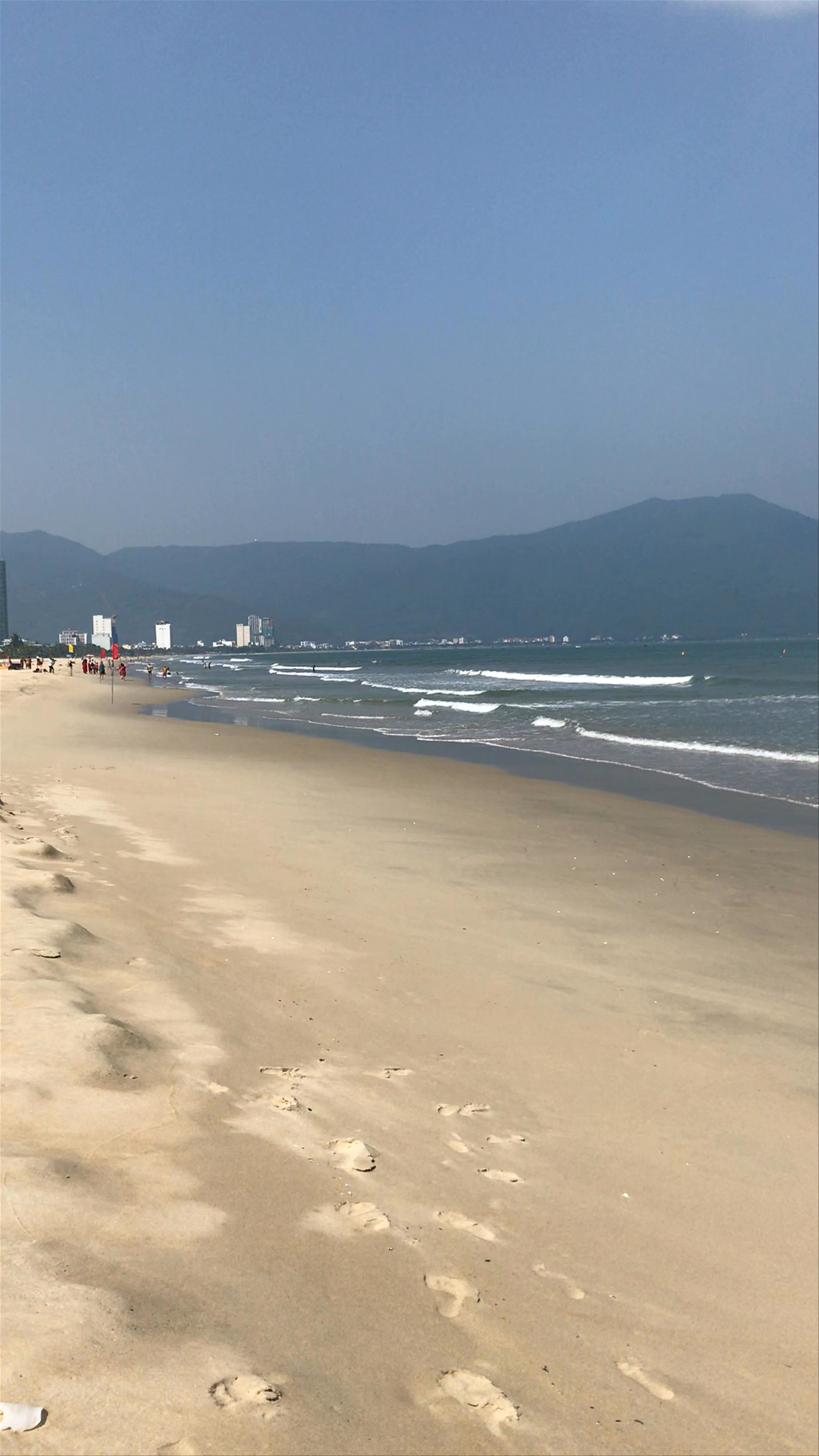 Sun-Kissed Serenity at Da Nang Beach, Vietnam