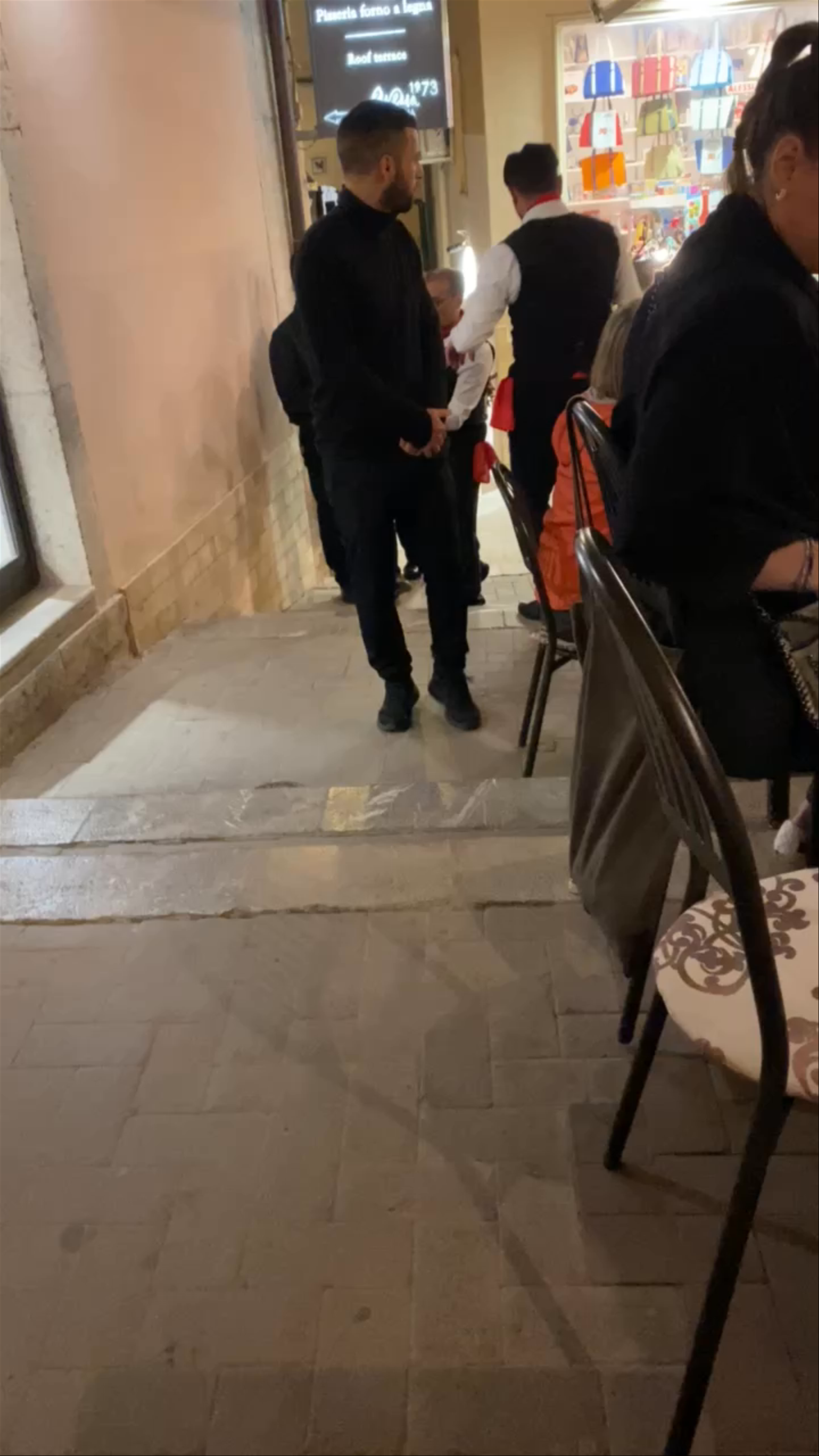 Live Street Music at Tischi Toschi in Taormina, Italy