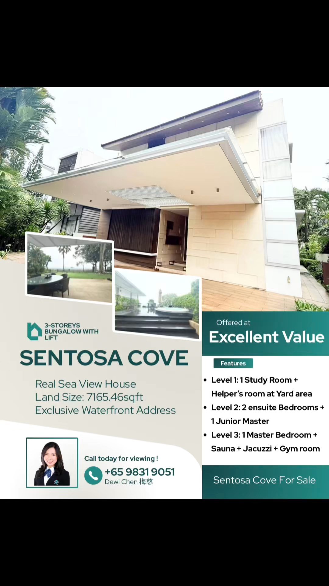 4+1 Bed Bungalow (Landed) for Sale in  Sentosa Cove - Image 10