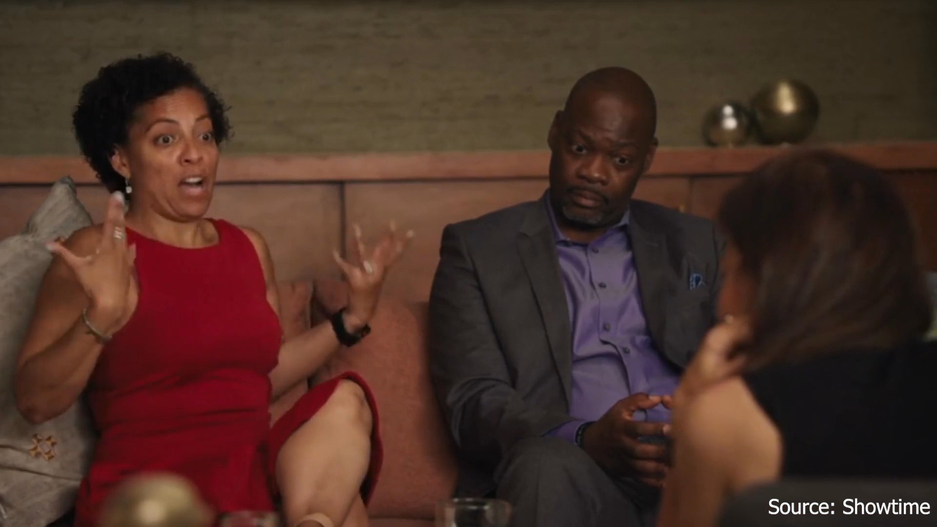 This overview highlights the Showtime documentary series 'Couples Therapy', showcasing various patient sessions facilitated by Dr. Orna Guralnik alongside IMDB performance analytics.
