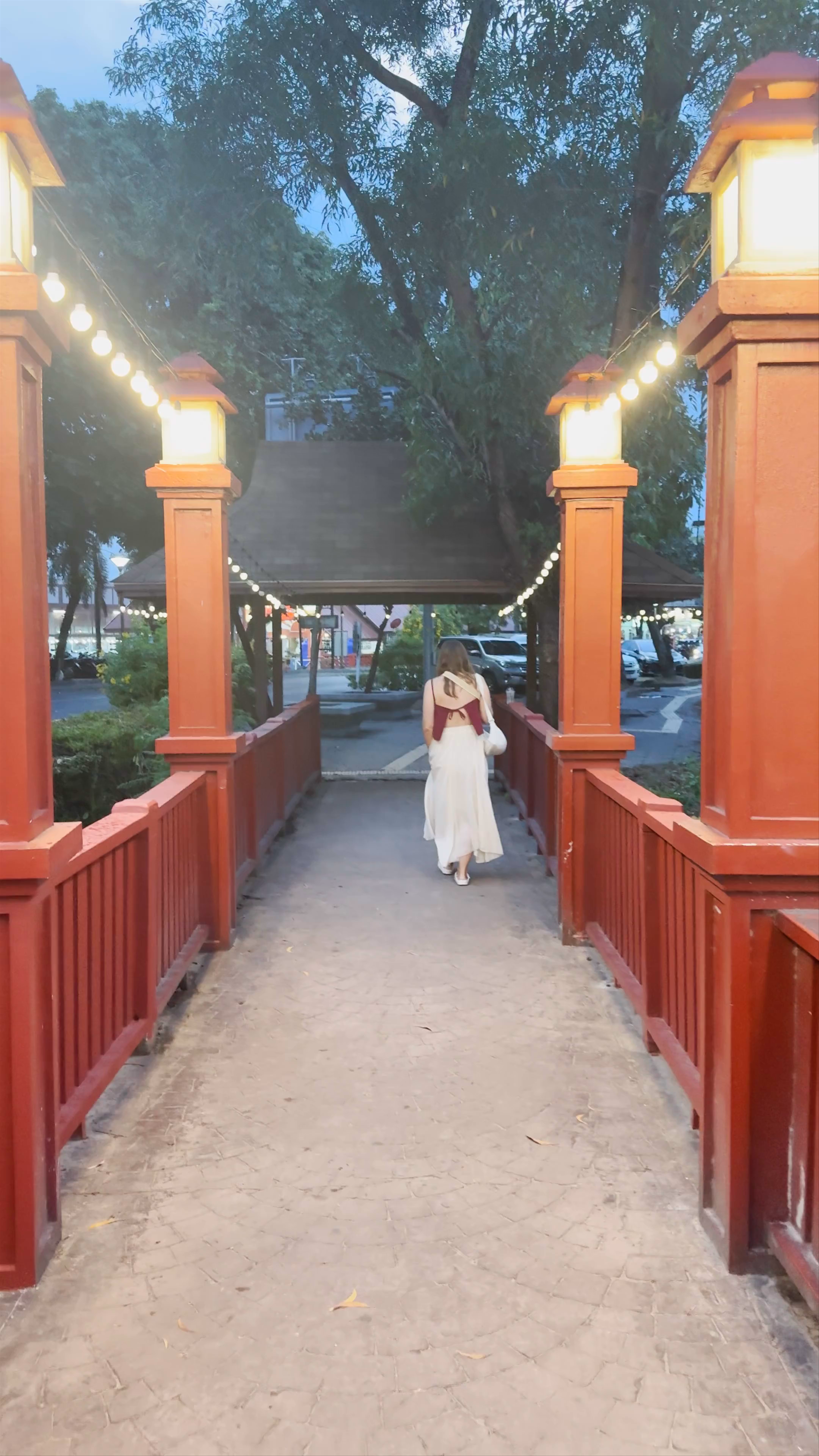 Evening Stroll at Do Do River Bridge, Ao Nang, Krabi
