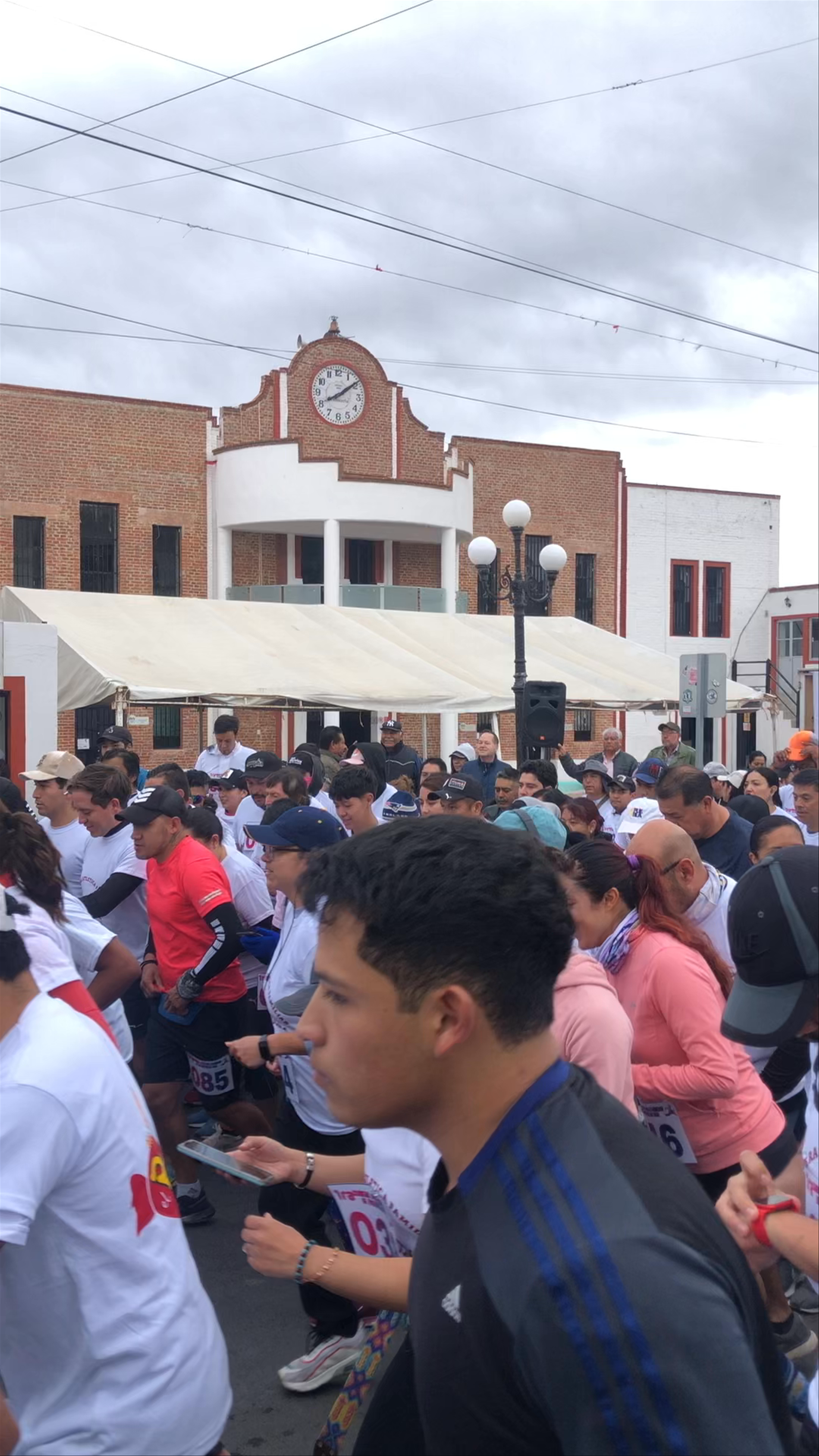 Community Race Day in Epazoyucan, Hidalgo, Mexico