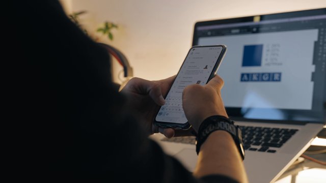Google search on a smartphone
