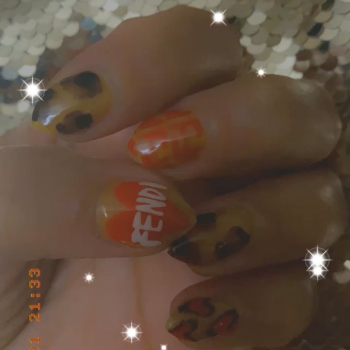 Kawaii Nails - Pre Vday ...4 the LVE of cheetah and designer tings ~ Thank you Mika for always making my nail dreams come true. #mommy&daughtertime - Nail Salons Near Me - Newport Beach, California