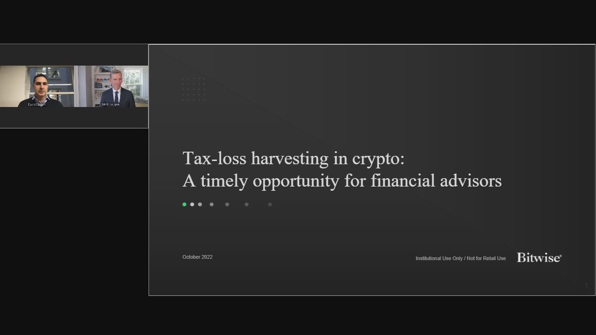 Tax-Loss Harvesting in Crypto: A Timely Opportunity for Financial Advisors