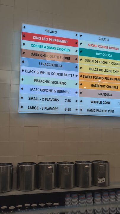 Dolcezza - Gelato Near Me - Fairfax, Virginia