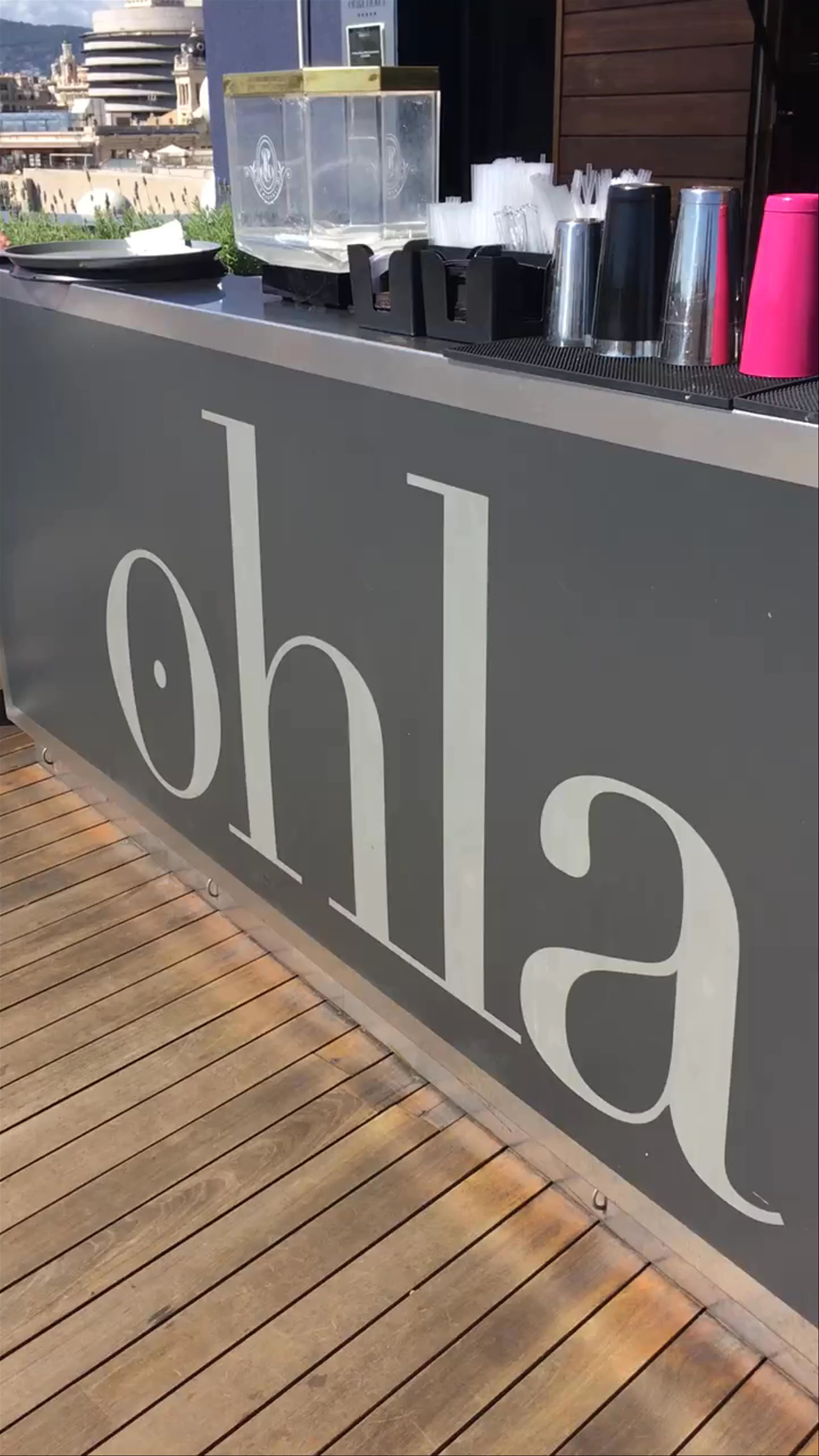 Ohla  Hotel roof top and pool