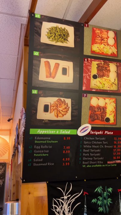 Himitsu Teriyaki - Inside menu items with pictures - Japanese Near Me - Kent, Washington
