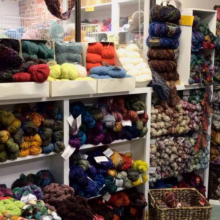 Fibers Etc - There is a lot of yarn in this store. This is just the chunky yarn room. - Art Supplies Near Me - Tacoma, Washington