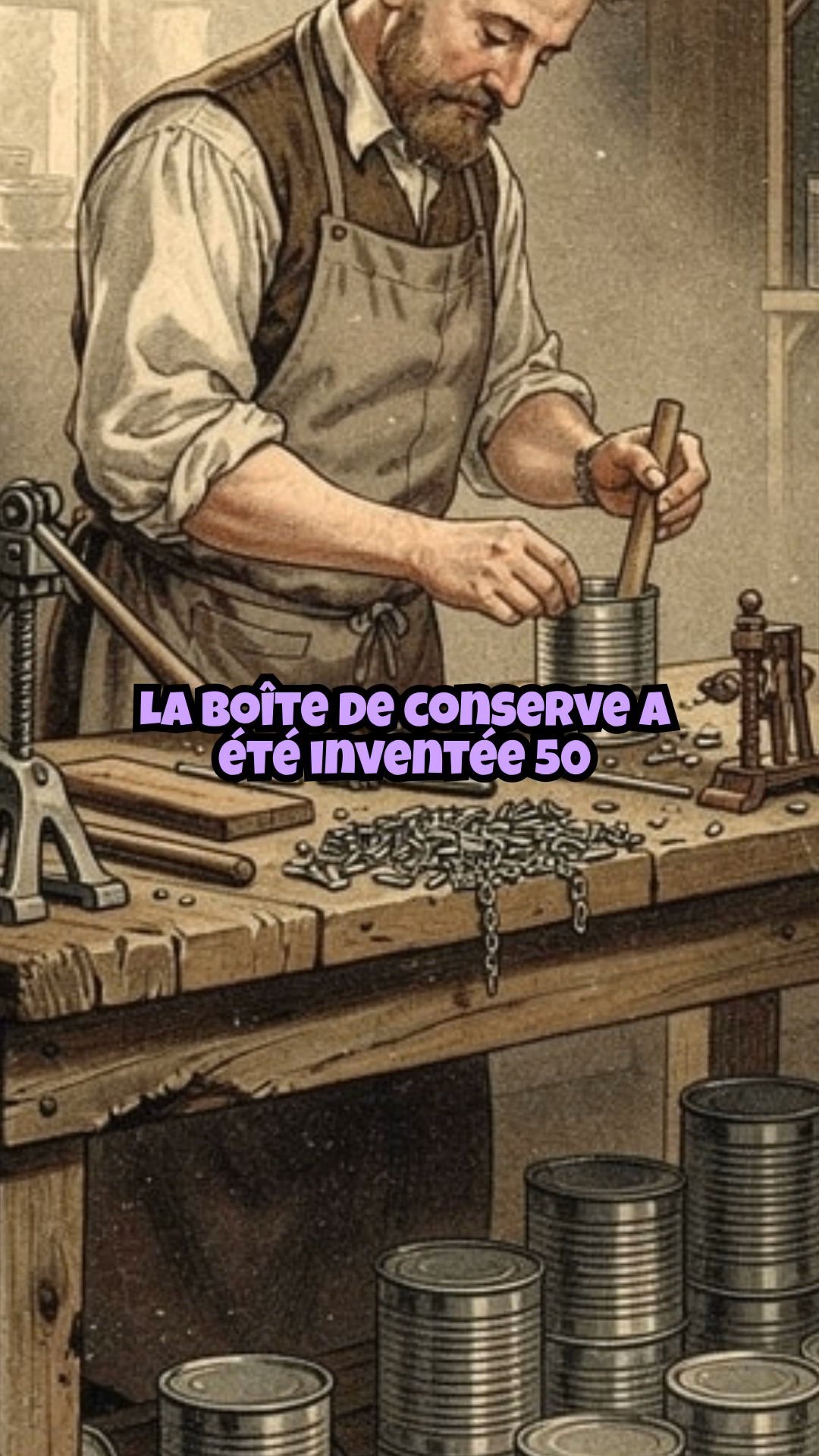 L'histoire folle de la conserve !