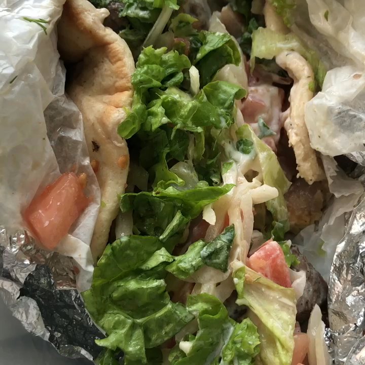 Lefteris Gyro - Hot Garbage in a wrap. Impossible to eat. - Greek Near Me - Tarrytown, New York