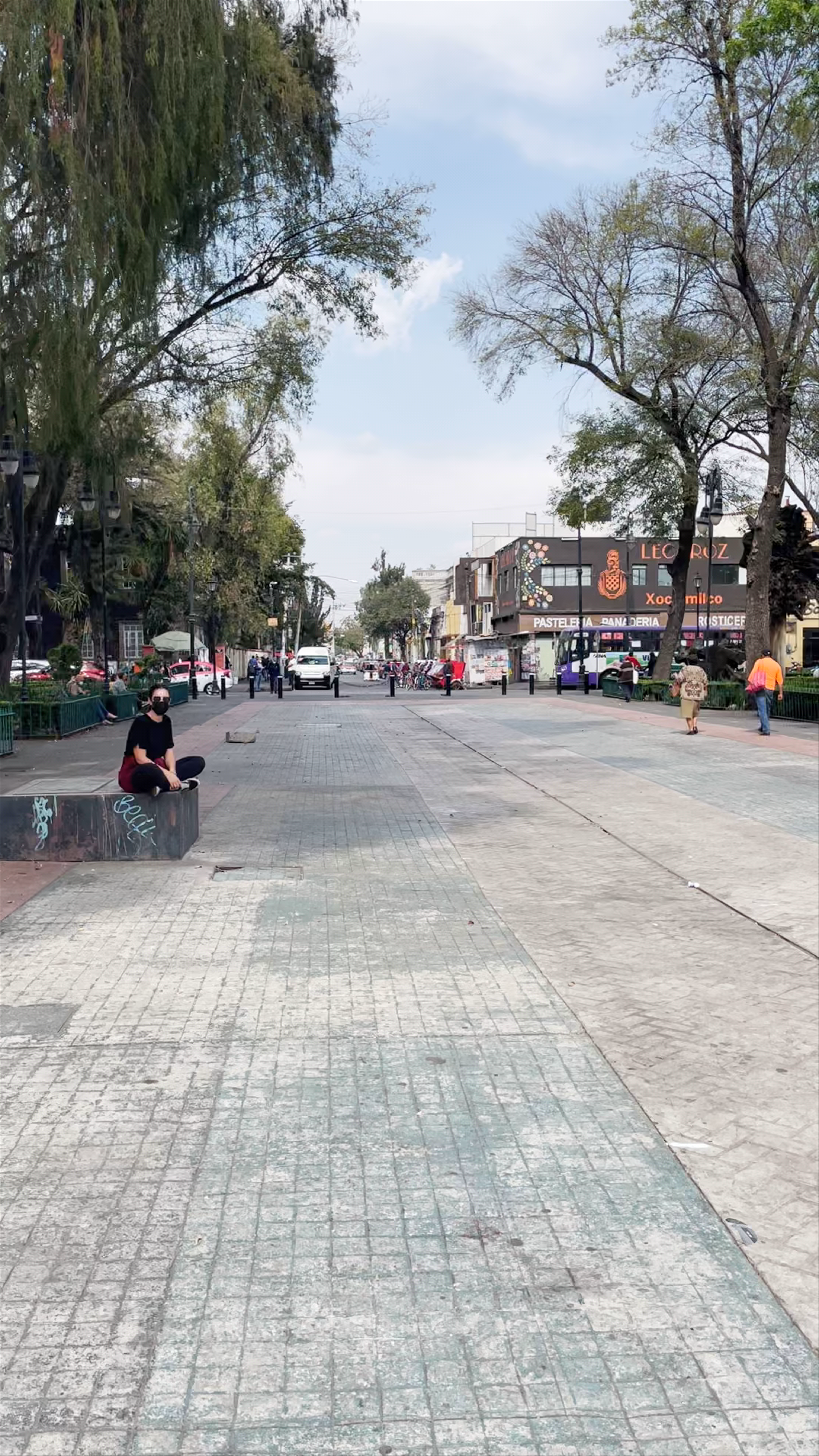 Xochimilco Centro: Relaxed Urban Green Space in Mexico City