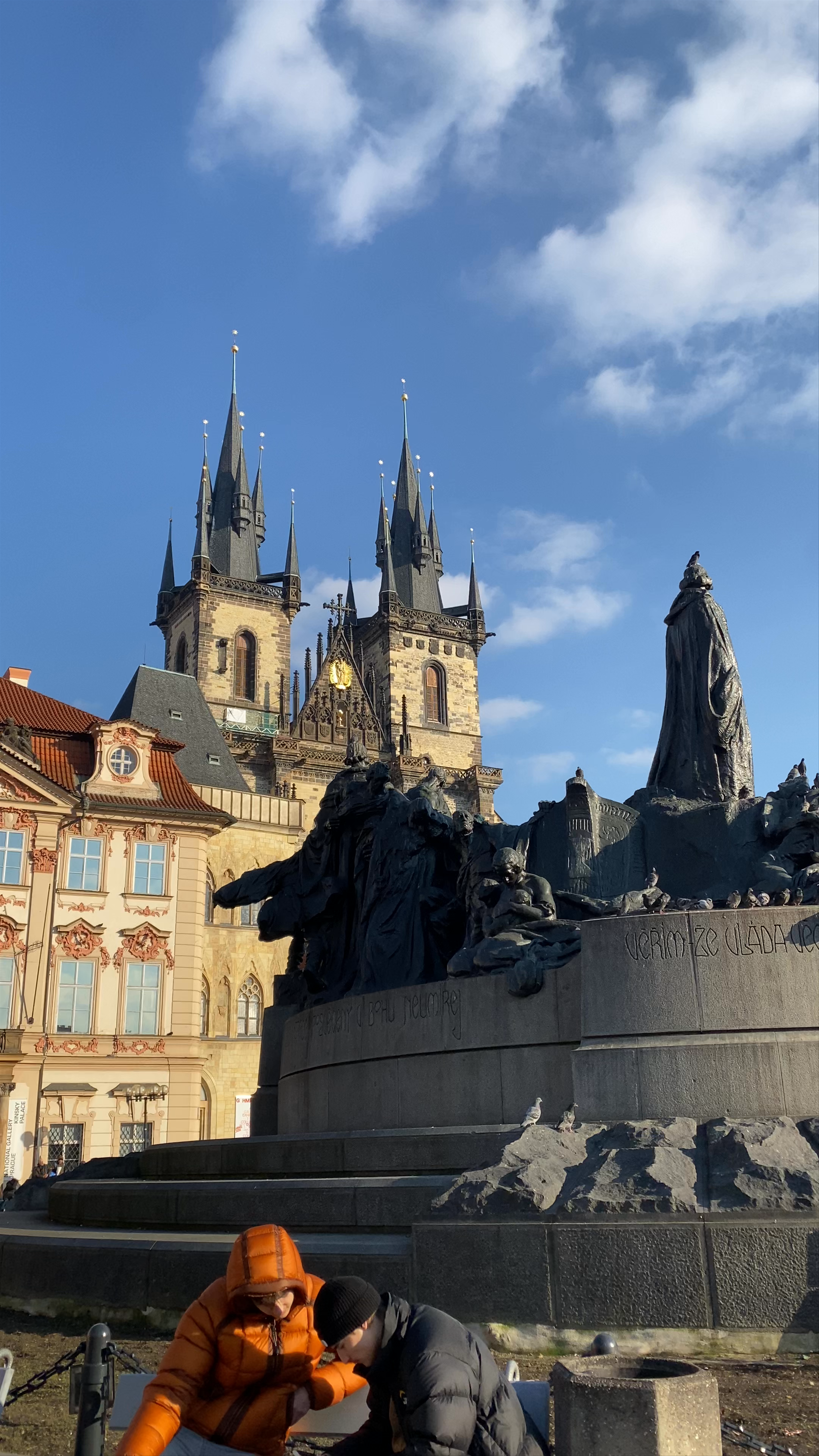 Jan Hus Monument at Old Town Square, Prague