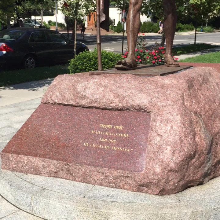 Gandhi Statue - Impressive likeness of Gandhi. - Landmarks & Historical Buildings Near Me - Washington, DC, District of Columbia