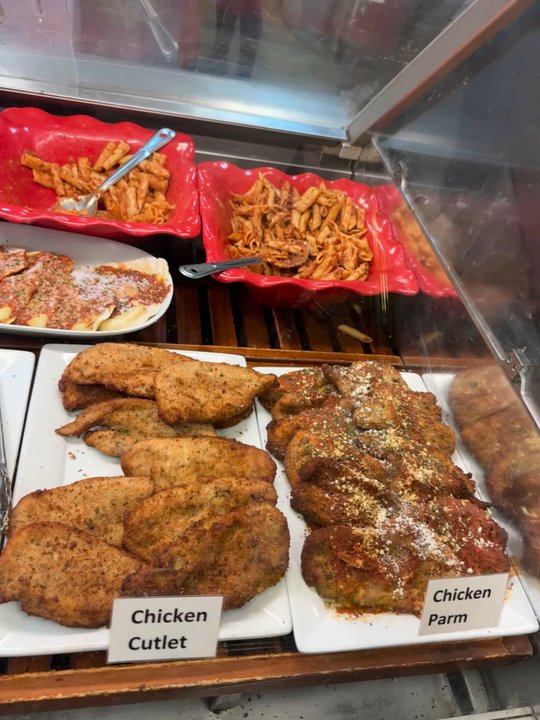 Pino's Deli & Subs - This is their meal choices: 2 pieces of a main meal item with two side choices for $15.99!!!  Huge selection and enormous portions of yum!!! - Delis Near Me - Rochester, New York