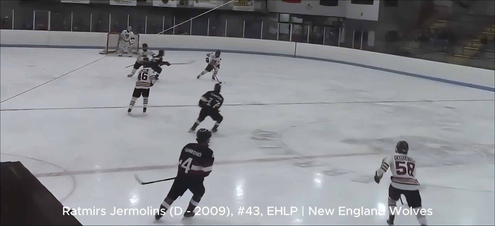 Ratmirs Jermolins (D-2009): Skating Mastery & Playmaking for NE Wolves