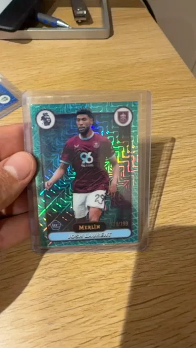 Merlin Josh Laurent Rookie Card