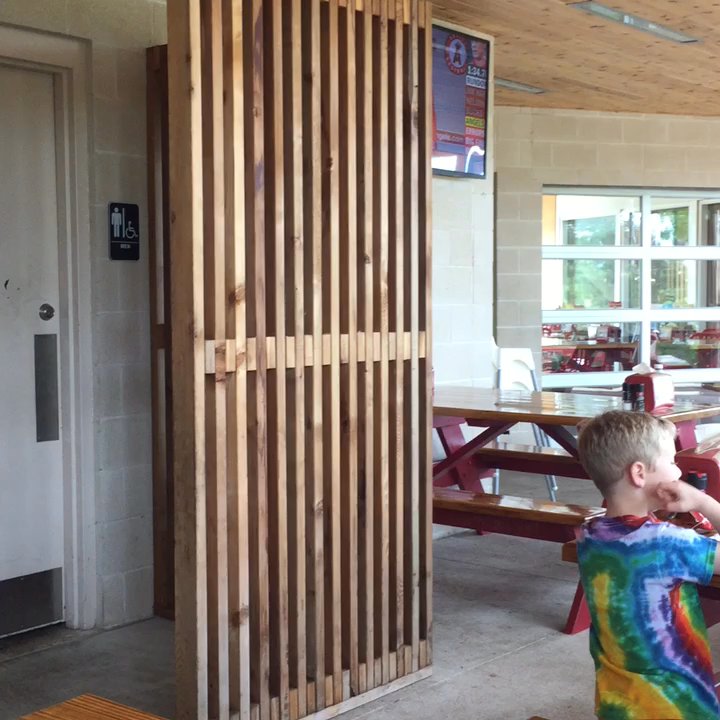 Hat Creek Burger Company - Covered patio and playscape. - American Near Me - Georgetown, Texas