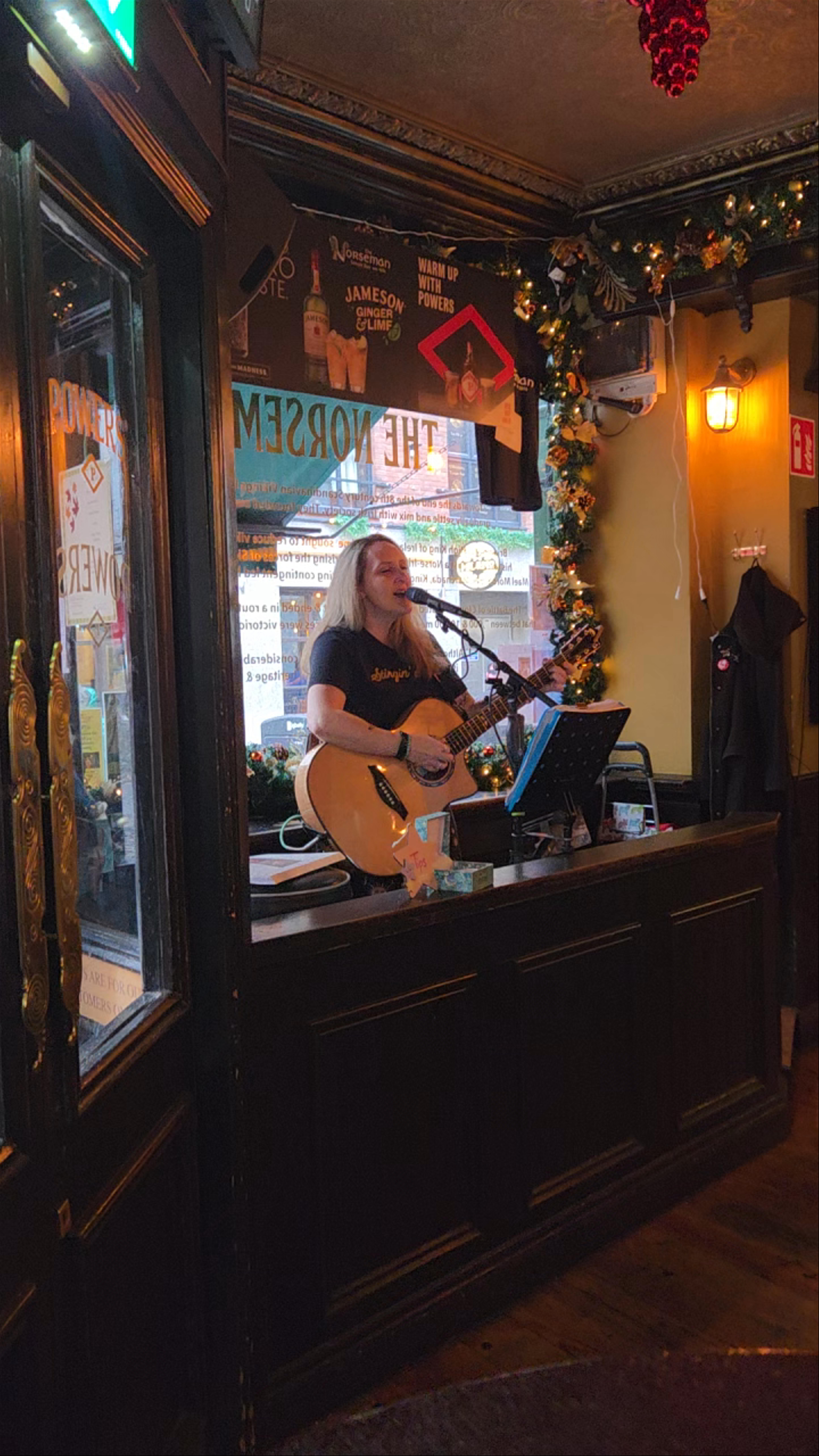 Live Irish Music at The Norseman in Temple Bar, Dublin