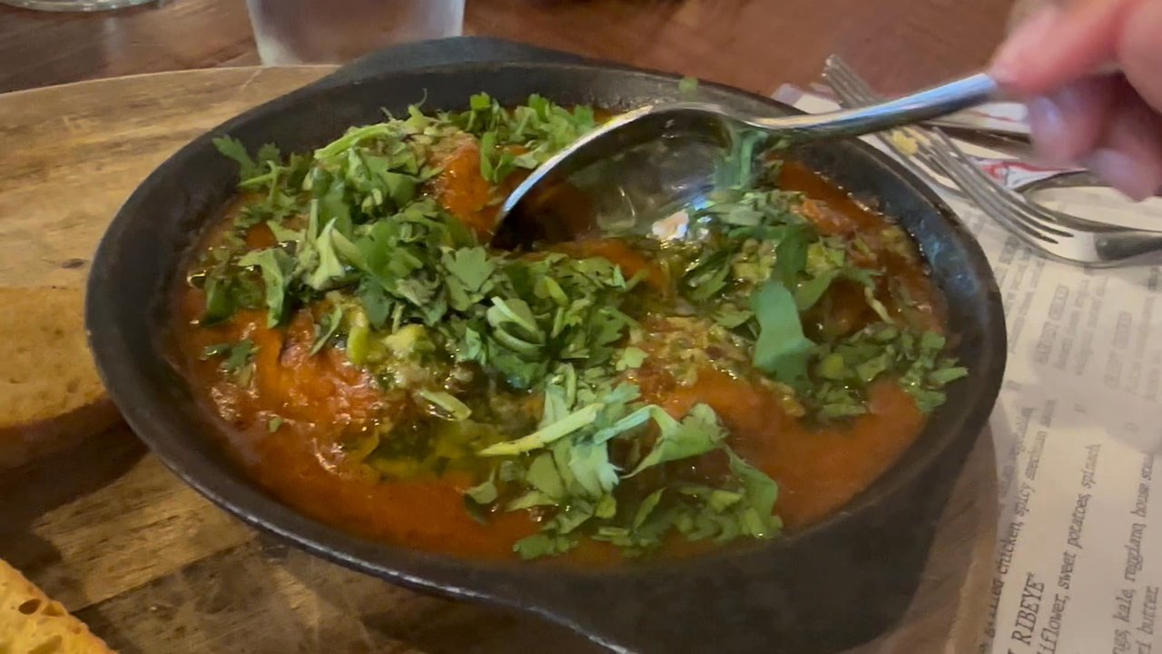 Kitchen Social - Eggplant Meatballs - New American Near Me - Dublin, Ohio